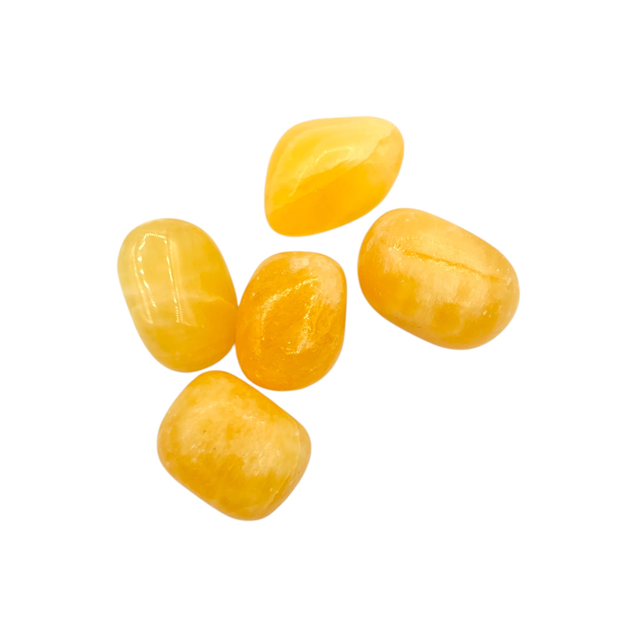 Calcite - Orange Tumble $3